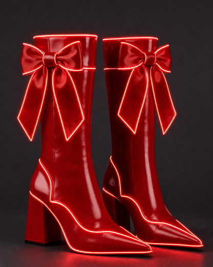 Marenti Noëlle™ Light-Up Christmas Boots
