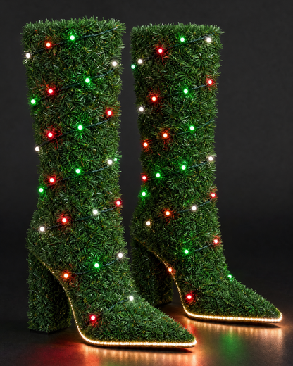 Marenti Noëlle™ Light-Up Christmas Boots